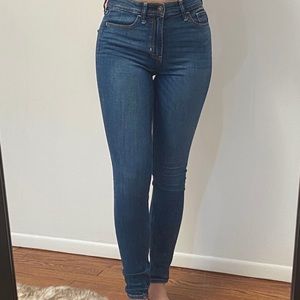 mid/high rise skinny jeans